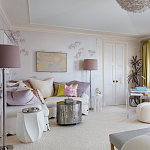 Обои ручная роспись Bamboo Special Colourway on Natural Mica metallic silk варинант исполнения - 2 | Loft Concept в Санкт-петербурге