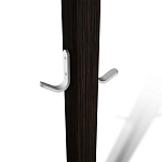 Вешалка с квадратным основанием и 4-мя металлическими крючками Industrial Metal Rust варинант исполнения - 3 | Loft Concept в Санкт-петербурге