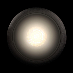 Встраиваемый спот светодиодный круглый черного цвета с углублением Ombra Lux  варинант исполнения - 3 | Loft Concept в Санкт-петербурге