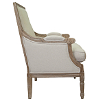 Кресло William Classical Armchair beige flax варинант исполнения - 1 | Loft Concept в Санкт-петербурге