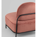 Кресло Стоун велюр рельефный коралловый варинант исполнения - 3 | Loft Concept в Санкт-петербурге