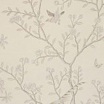 Обои ручная роспись Earlham Platinum Mica варинант исполнения - 2 | Loft Concept в Санкт-петербурге