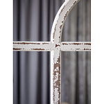 Зеркало-окно с эффектом старения в венецианском стиле Venetian White Mirror варинант исполнения - 6 | Loft Concept в Санкт-петербурге