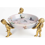 Блюдо фарфоровое Трио ангелов Joy варинант исполнения - 2 | Loft Concept в Санкт-петербурге