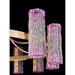 Люстра круглая с текстурными цилиндрическими плафонами Glimpse варинант исполнения - 3 | Loft Concept в Санкт-петербурге