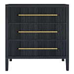 Комод Primo с 3 выдвижными ящиками Черный дуб варинант исполнения - 7 | Loft Concept в Санкт-петербурге