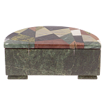 Шкатулка с зеркалом из натуральных камней Stone Casket варинант исполнения - 4 | Loft Concept в Санкт-петербурге