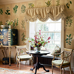 Обои ручная роспись Botanical Studies Linnaeus colourway варинант исполнения - 2 | Loft Concept в Санкт-петербурге