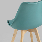 Стул с основой из пластика и мягким сиденьем Arvika Azure варинант исполнения - 6 | Loft Concept в Санкт-петербурге