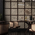 Гипсовая 3D панель с принтографией PM-13 варинант исполнения - 1 | Loft Concept в Санкт-петербурге