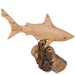Статуэтка из дерева акула Animals of the World варинант исполнения - 5 | Loft Concept в Санкт-петербурге