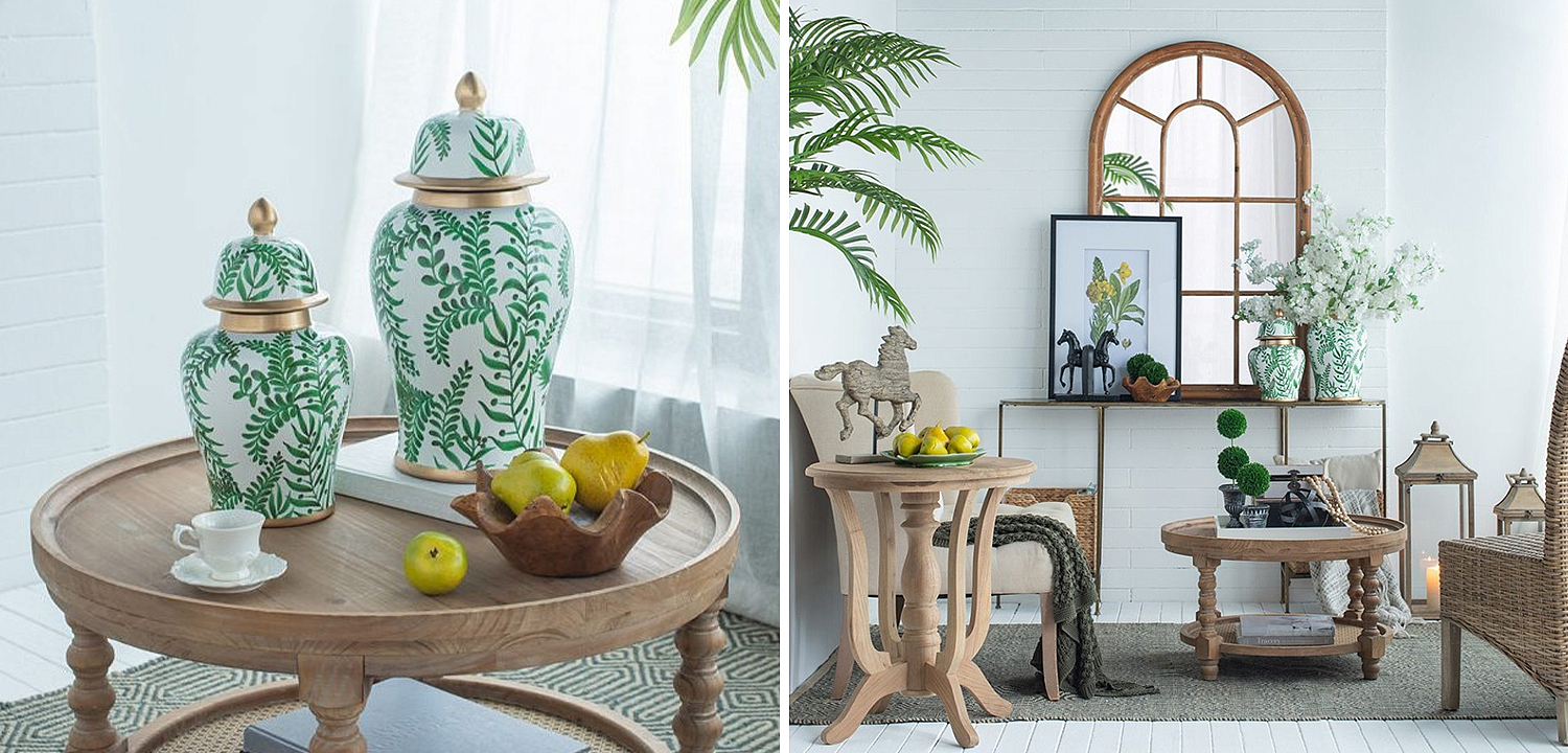 Ваза с крышкой Green Plant Vase Ваза с крышкой Green Plant Vase - Loft-Concept в Санкт-петербурге
