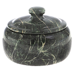 Сахарница из натурального камня Змеевик Stone Sugar Bowls варинант исполнения - 7 | Loft Concept в Санкт-петербурге