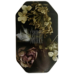 Шкатулка из эпоксидной смолы с цветами черная Epoxy Resin Box Black варинант исполнения - 1 | Loft Concept в Санкт-петербурге