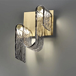 Бра волнистой формы из фактурного стекла Wave варинант исполнения - 3 | Loft Concept в Санкт-петербурге