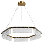 Светодиодная люстра с рельефным стеклом ICE GLASS 70 варинант исполнения - 2 | Loft Concept в Санкт-петербурге