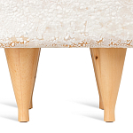 Керамический столик на деревянных ножках «Квадро» варинант исполнения - 6 | Loft Concept в Санкт-петербурге