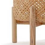 Кашпо на ножках из бамбука Bamboo Decor варинант исполнения - 9 | Loft Concept в Санкт-петербурге