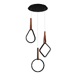 Подвесной светильник с геометрическими источниками света Geometric Architecture of Light варинант исполнения - 3 | Loft Concept в Санкт-петербурге