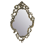 Зеркало настенное в бронзовой раме Majestic Gold Mirrors  варинант исполнения - 1 | Loft Concept в Санкт-петербурге