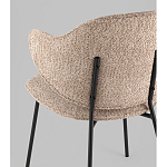 Стул Bellamy букле кофейный варинант исполнения - 3 | Loft Concept в Санкт-петербурге