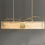 Люстра прямоугольная из фактурного стекла Chandelier Beam варинант исполнения - 5 | Loft Concept в Санкт-петербурге