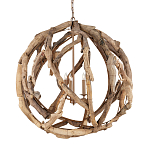 Люстра круглая в виде веток деревьев Natural Driftwood  варинант исполнения - 1 | Loft Concept в Санкт-петербурге