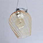 Подвесной светильник со стеклянном плафоном в форме бокала Kaleido варинант исполнения - 4 | Loft Concept в Санкт-петербурге