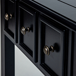 Черная тумба с выдвижным ящиком Monica варинант исполнения - 3 | Loft Concept в Санкт-петербурге