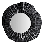 Зеркало в фактурной черной раме в современном стиле Black Maelstrom варинант исполнения - 1 | Loft Concept в Санкт-петербурге