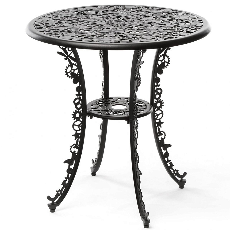 Обеденный стол Industry Collection ALUMINIUM TABLE – BLACK Черный в Санкт-петербурге | Loft Concept 