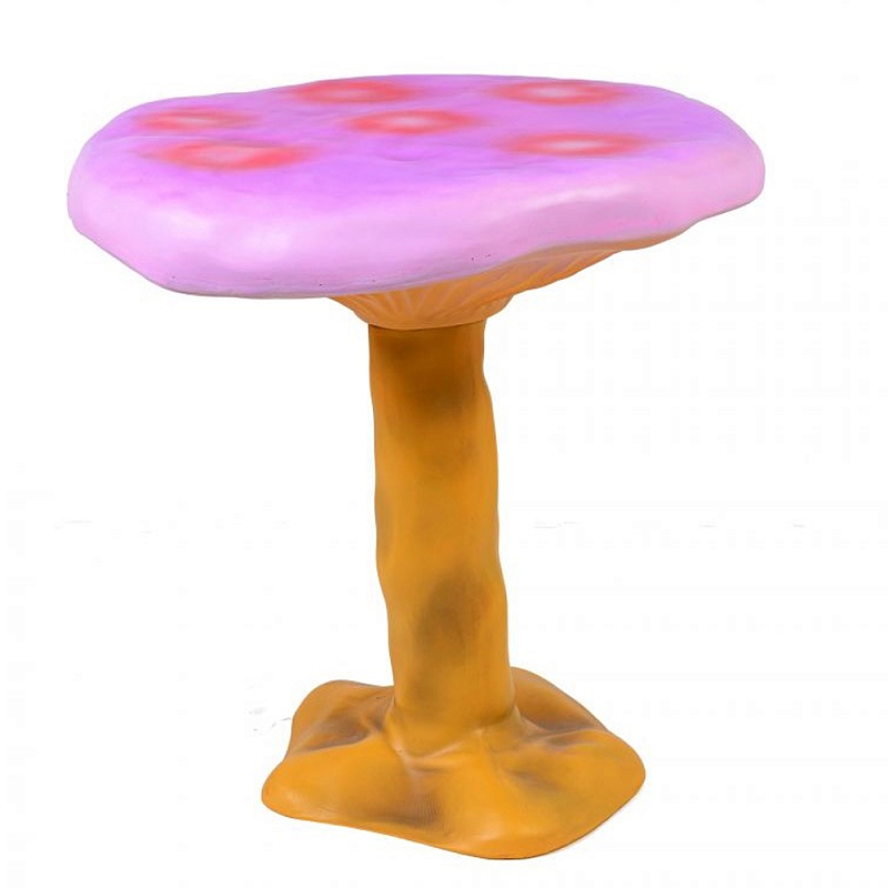 Стол Seletti Amanita Pink Розовый Оранжевый в Санкт-петербурге | Loft Concept 