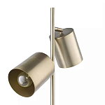 Настольная лампа золотистая на белом мраморном основании Streams of Light варинант исполнения - 4 | Loft Concept в Санкт-петербурге