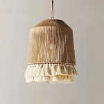 Люстра круглая плетеная с кисточками Small Solar Glow варинант исполнения - 2 | Loft Concept в Санкт-петербурге