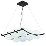 Люстра подвесная с 9-ю плафонами в форме шара Yarvi варинант исполнения - 1 | Loft Concept в Санкт-петербурге