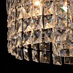 Потолочный светильник круглый с прозрачными подвесками Lunet варинант исполнения - 16 | Loft Concept в Санкт-петербурге