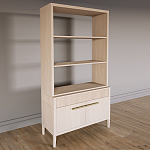 Стеллаж Primo с ящиками Светлый дуб  варинант исполнения - 2 | Loft Concept в Санкт-петербурге