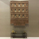 Панно Макраме коричневый цвет  варинант исполнения - 5 | Loft Concept в Санкт-петербурге