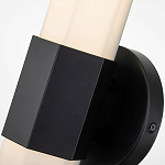 Бра для ванных комнат вертикальное с длинным белым матовым плафоном в форме шестиугольника на круглом основании Hinkley варинант исполнения - 2 | Loft Concept в Санкт-петербурге