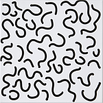 Плитка с узором Червячки варинант исполнения - 2 | Loft Concept в Санкт-петербурге