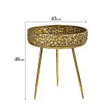 Столик дизайнерский Coth of gold варинант исполнения - 8 | Loft Concept в Санкт-петербурге