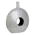 Ваза c инкрустацией Flower Grey варинант исполнения - 2 | Loft Concept в Санкт-петербурге