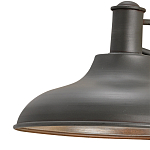 Бра настенное с куполообразным плафоном на регулируемом кронштейне Gray Horizon  варинант исполнения - 1 | Loft Concept в Санкт-петербурге