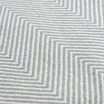 Плед из шерсти мериноса серого цвета 130×180 см Gray Waves варинант исполнения - 3 | Loft Concept в Санкт-петербурге