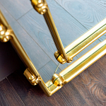 Зеркало прямоугольное Golden Classic Ornament Mirror варинант исполнения - 4 | Loft Concept в Санкт-петербурге