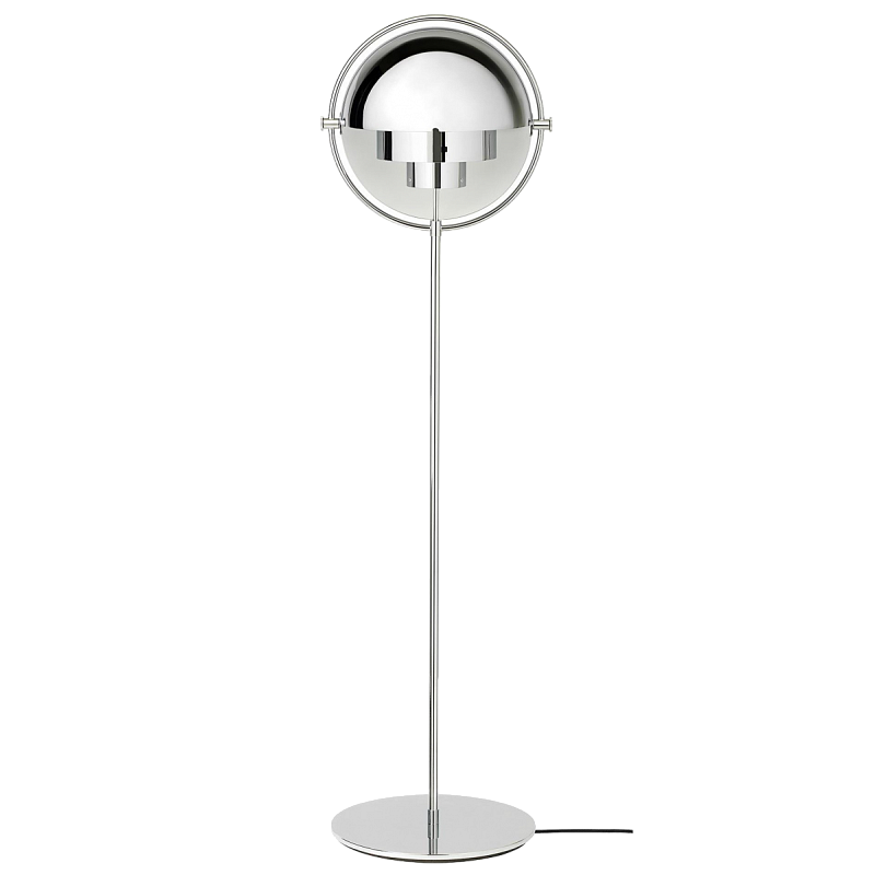 Торшер Louis Weisdorff Multi-lite floor lamp Silver Хром в Санкт-петербурге | Loft Concept 