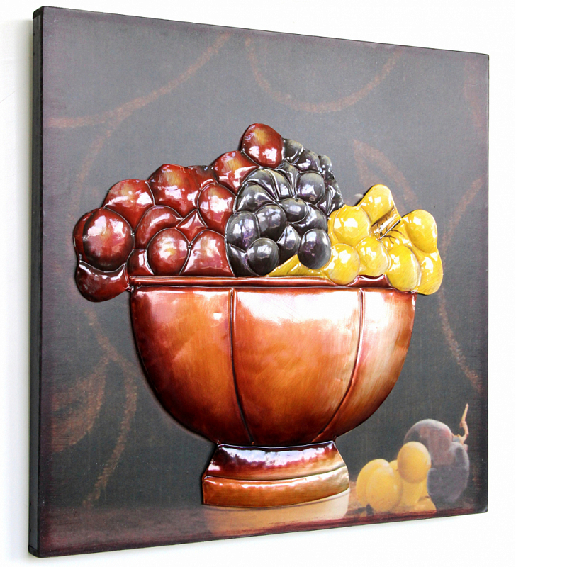 Аксессуар настенный из металла Blank Space Grape Мульти в Санкт-петербурге | Loft Concept 