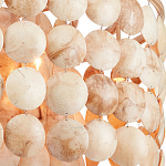 Люстра с каскадом из круглых декоративных элементов Texture Discs варинант исполнения - 1 | Loft Concept в Санкт-петербурге