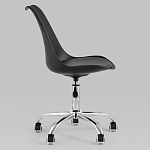 Офисный стул на металлическом основании EGGERY Black варинант исполнения - 2 | Loft Concept в Санкт-петербурге