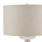 Настольная лампа на конусовидном корпусе с чашей и с тканевым абажуром Daydreaming варинант исполнения - 2 | Loft Concept в Санкт-петербурге